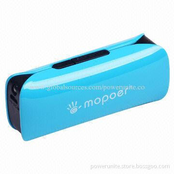 Small Size Power Bank for Smartphones with 2,600mAh Capacity, 5V/0.7A (Micro USB) Rated Input